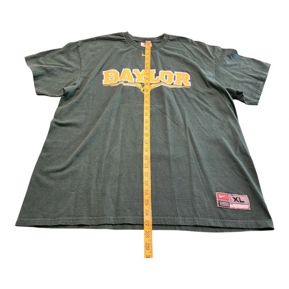 Vintage Nike Team Baylor Bears Center‎ Swoosh Shirt NCAA College Men's XL Y2K